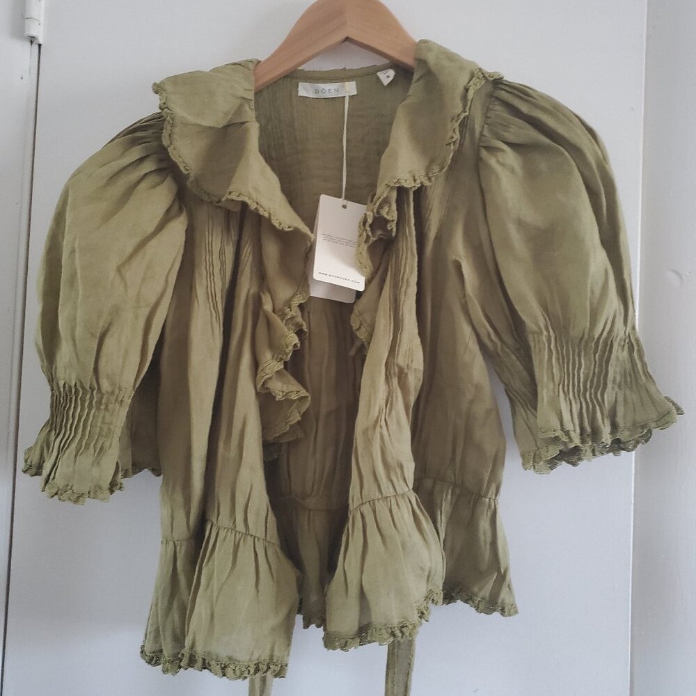 Doen Thames top in Verbena, S